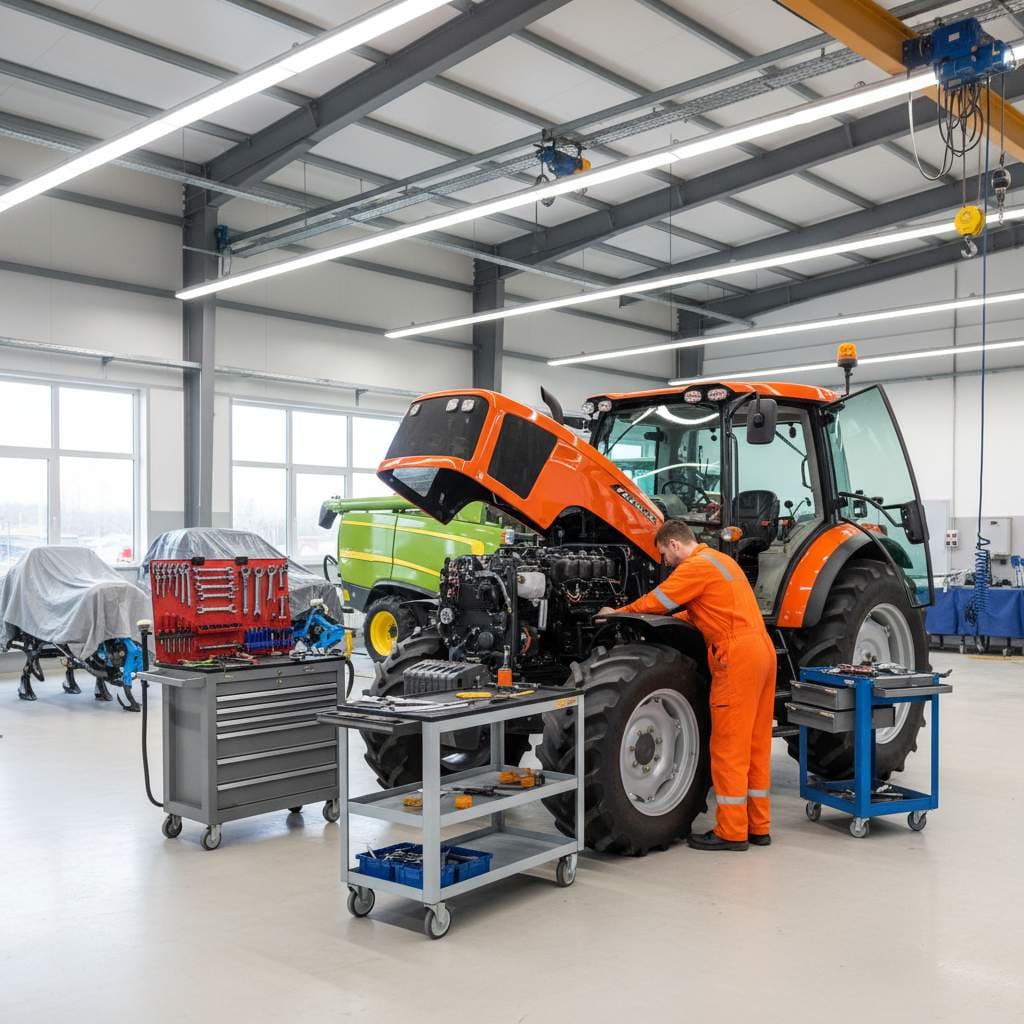 Officina macchine agricole